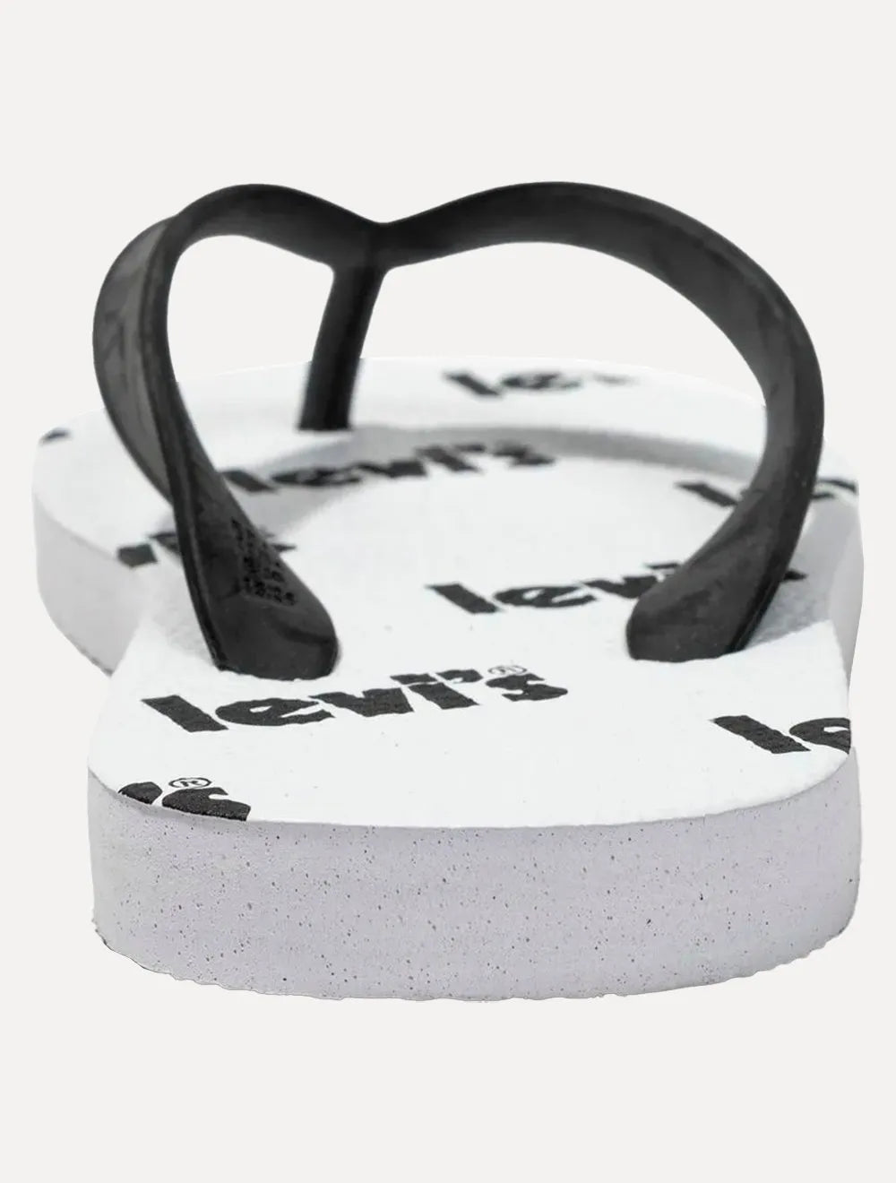 Chinelo Levis Printed Mono Logo Branco