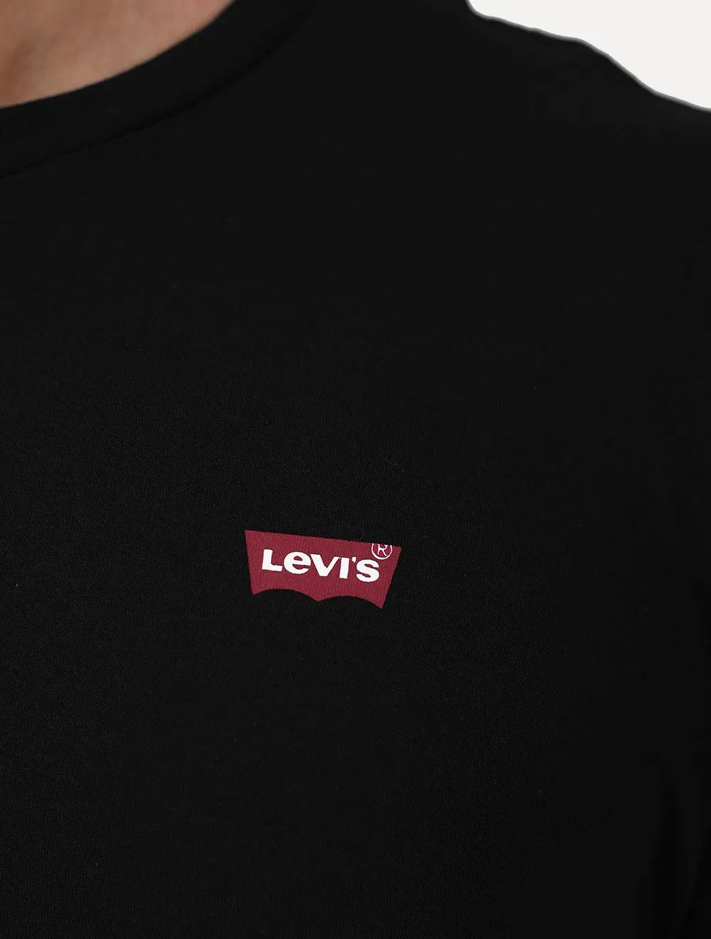 Camiseta Levis Masculina Standard Classic Printed Housemark Preta