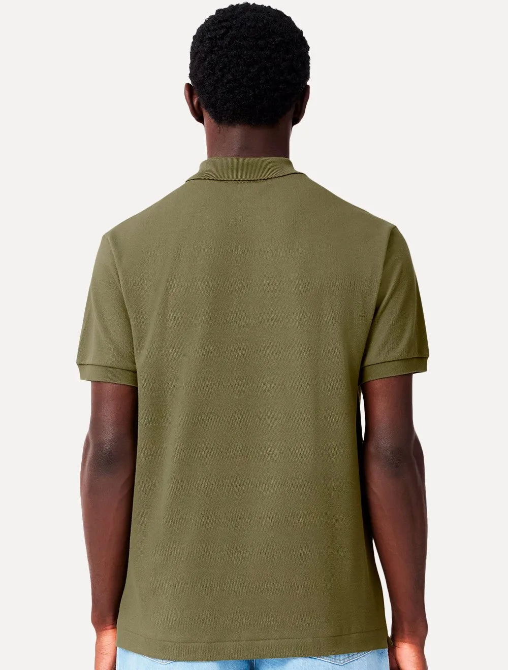 Polo Lacoste Masculina L.12.12 Verde Militar