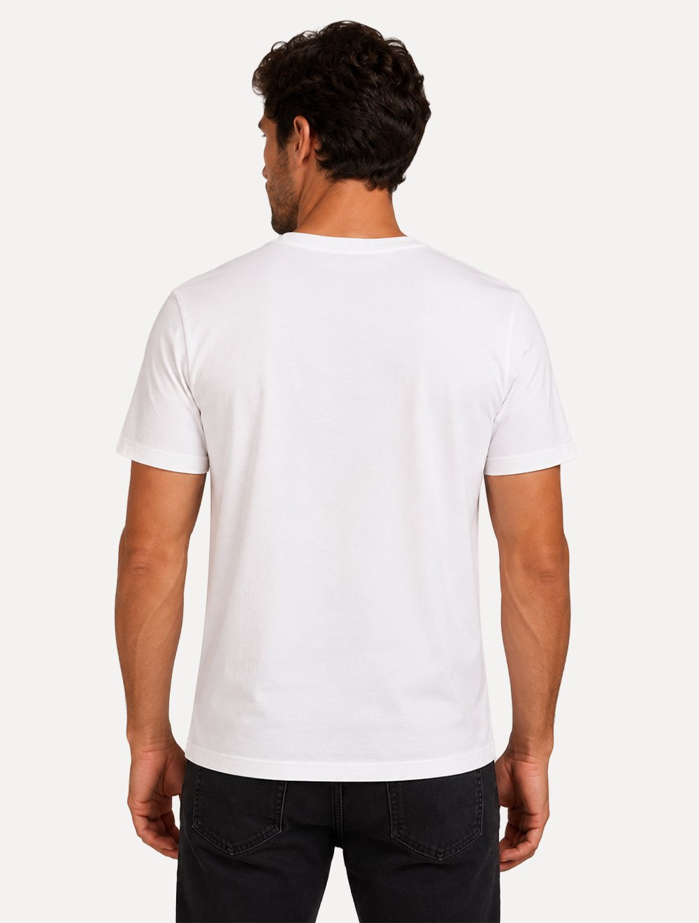 Camiseta John John Masculina Regular Fit Ltd Clean Branco