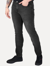 Calça Tommy Jeans Masculina Slim Scanton Stoned Preta