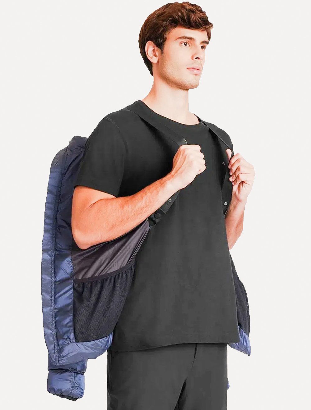Jaqueta Aramis Masculina Nylon Liquid Repeller Azul