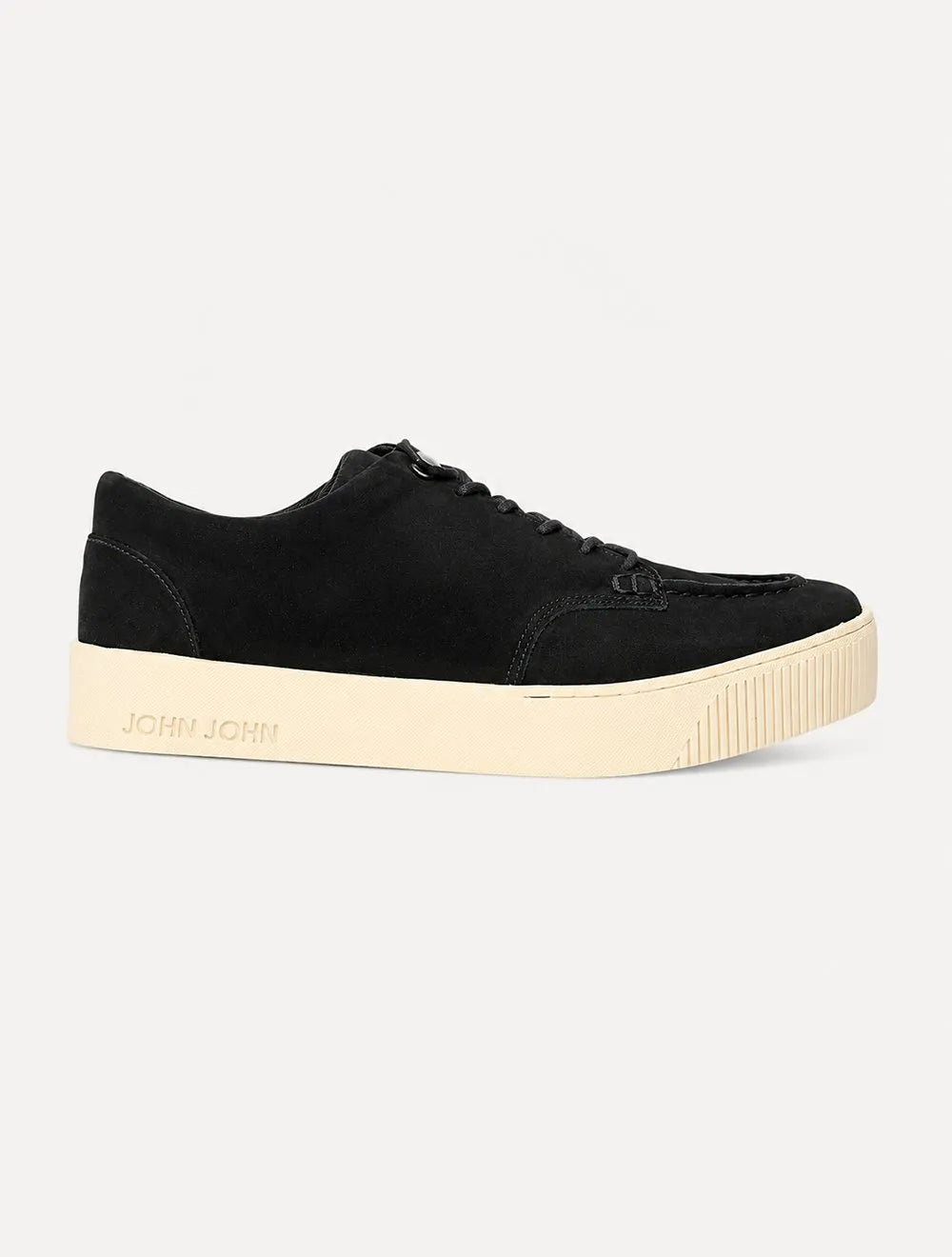Tênis John John Masculino Couro Jayden Black