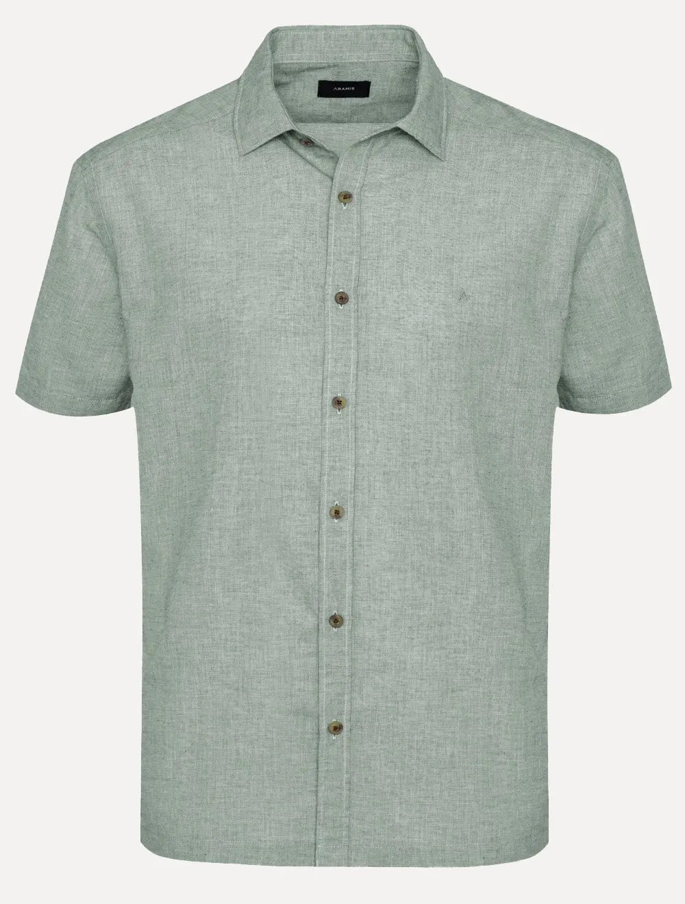 Camisa Aramis Masculina Regular Loop Flame Altino Verde Claro