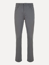 Calça Dudalina Jeans Masculina Slim Acetinada Cinza Médio