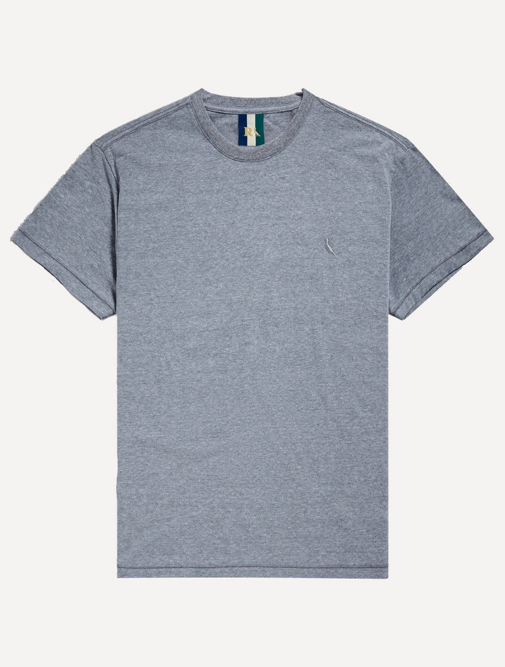 Camiseta Reserva Masculina Regular Mescla Touch Azul Marinho