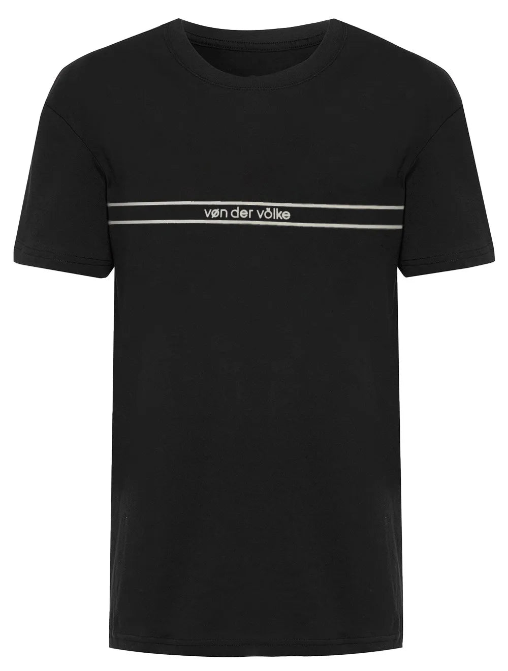 Camiseta Von der Volke Masculina Origineel Essential Preta