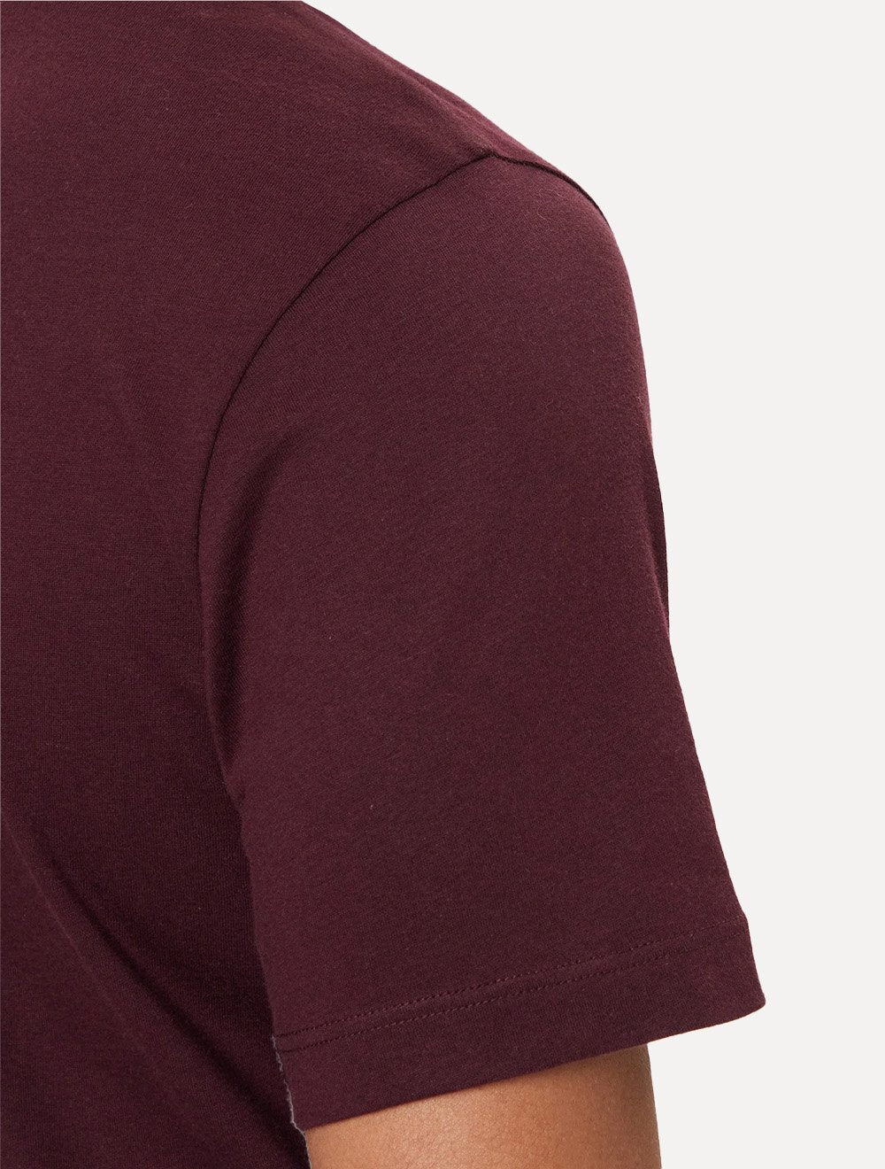 Camiseta Tommy Hilfiger Masculina Essential Cotton Bordô