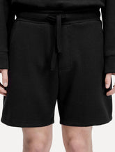 Bermuda Osklen Masculina Moletom Texture E-Basics Preta