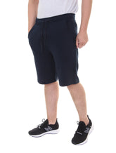 Bermuda VR Masculina Moletom Casual Basic Azul Marinho