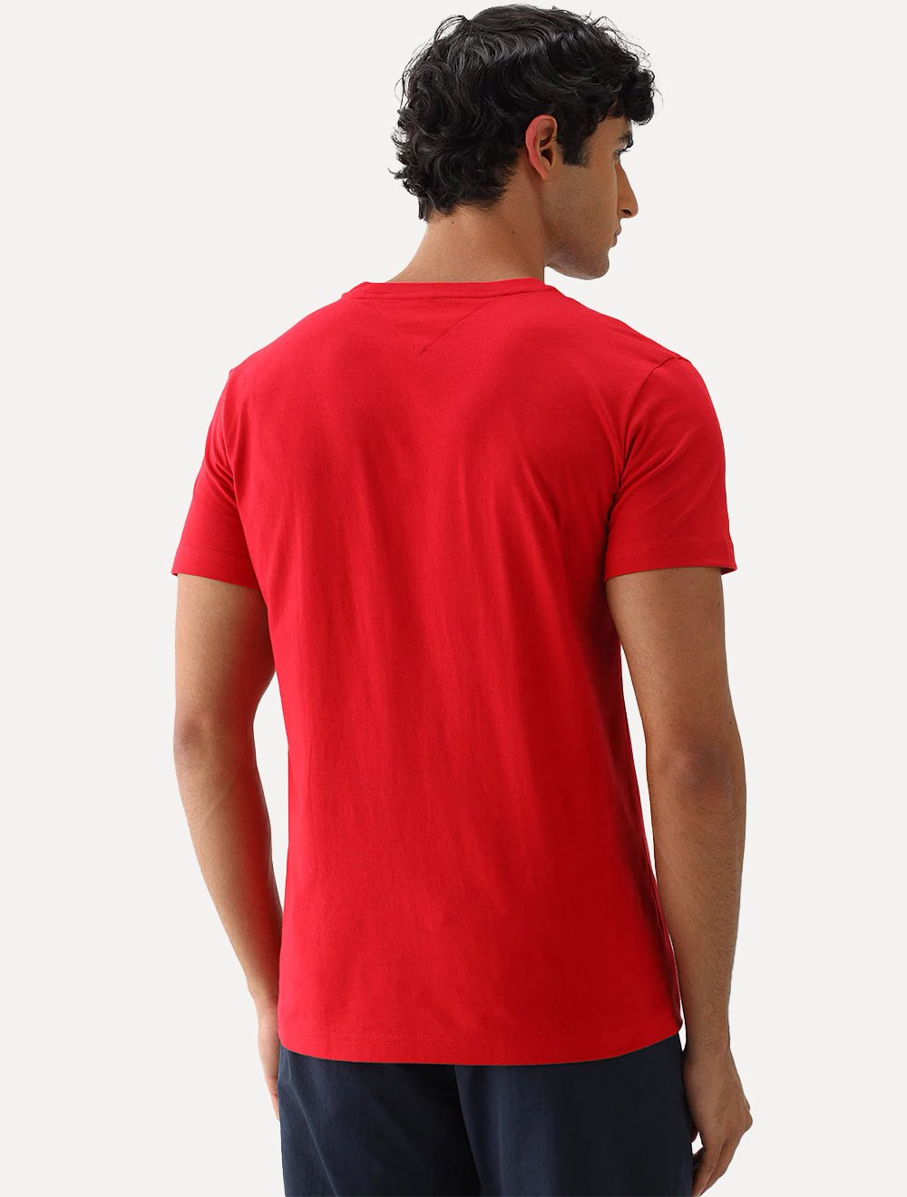 Camiseta Tommy Hilfiger Masculina Core Logo Vermelha