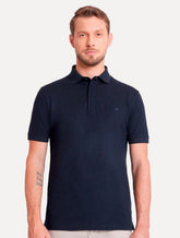 Polo Aramis Masculina Piquet Colorfix Navy Azul Marinho
