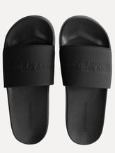 Chinelo Tommy Hilfiger Tumble Pool Slide Preto
