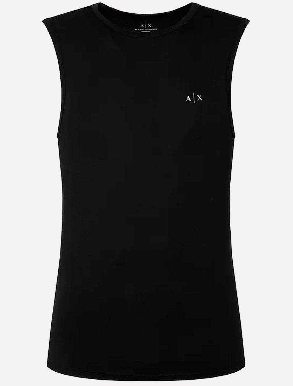 Regata Armani Exchange Masculina Kit 2 Branca/Preta