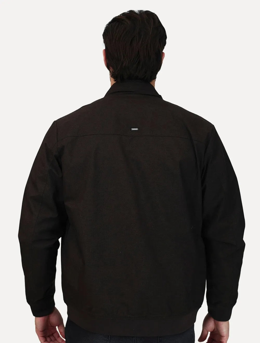Jaqueta Aramis Masculina Bomber Dupla Marinho/Café