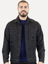 Jaqueta Ellus Jeans Masculina Ocean Vintage Preta