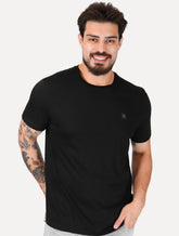 Camiseta Calvin Klein Jeans Masculina CK Embroidery Patch Preta