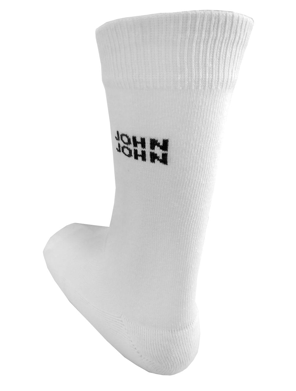 Meia John John Classic Mid White Branca