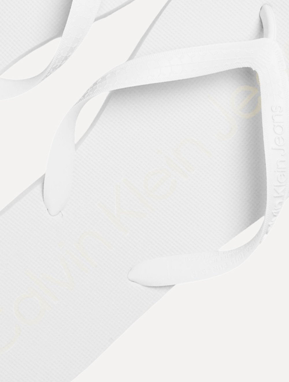Chinelo Calvin Klein Jeans Masculino Básico Branco