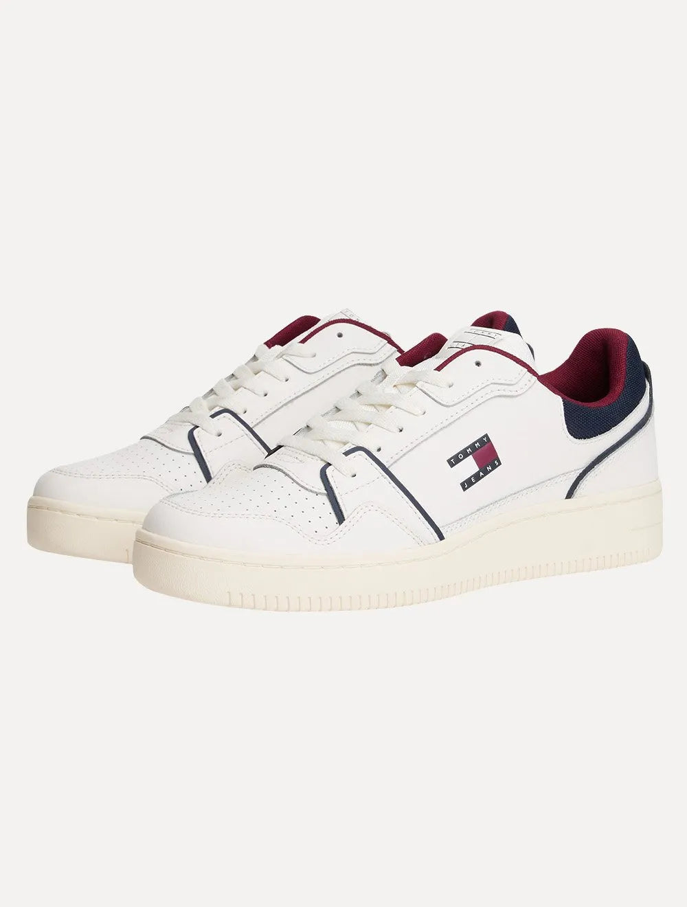 Tênis Tommy Jeans Masculino Retro Basket Branco