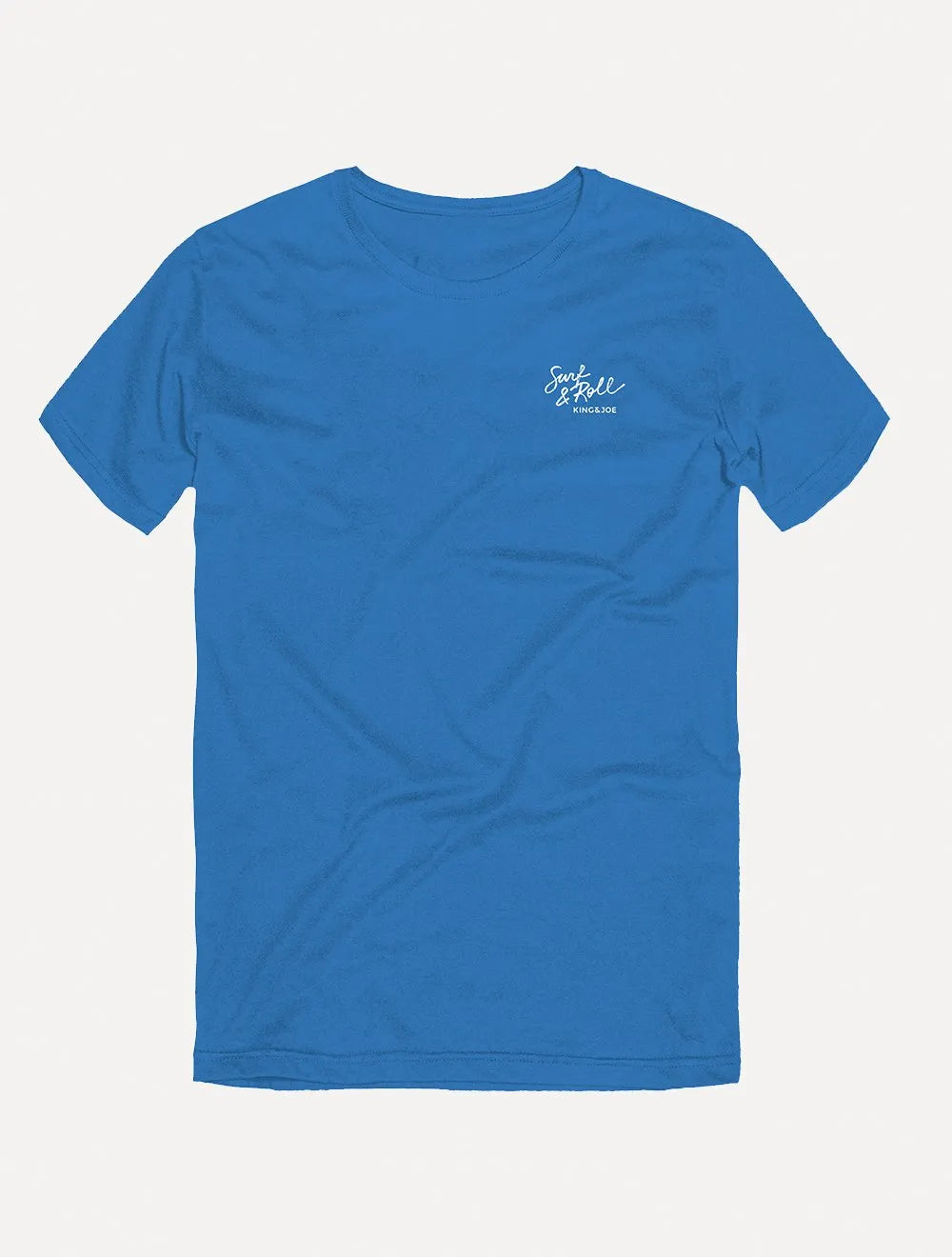 Camiseta King & Joe Masculina Slim Surf&Roll Azul
