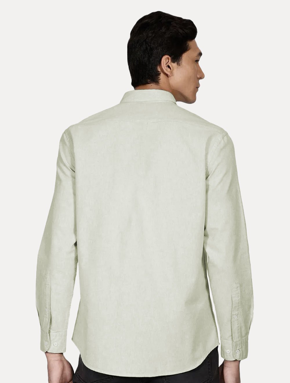 Camisa Aramis Masculina Slim Algodão Willis Verde Claro