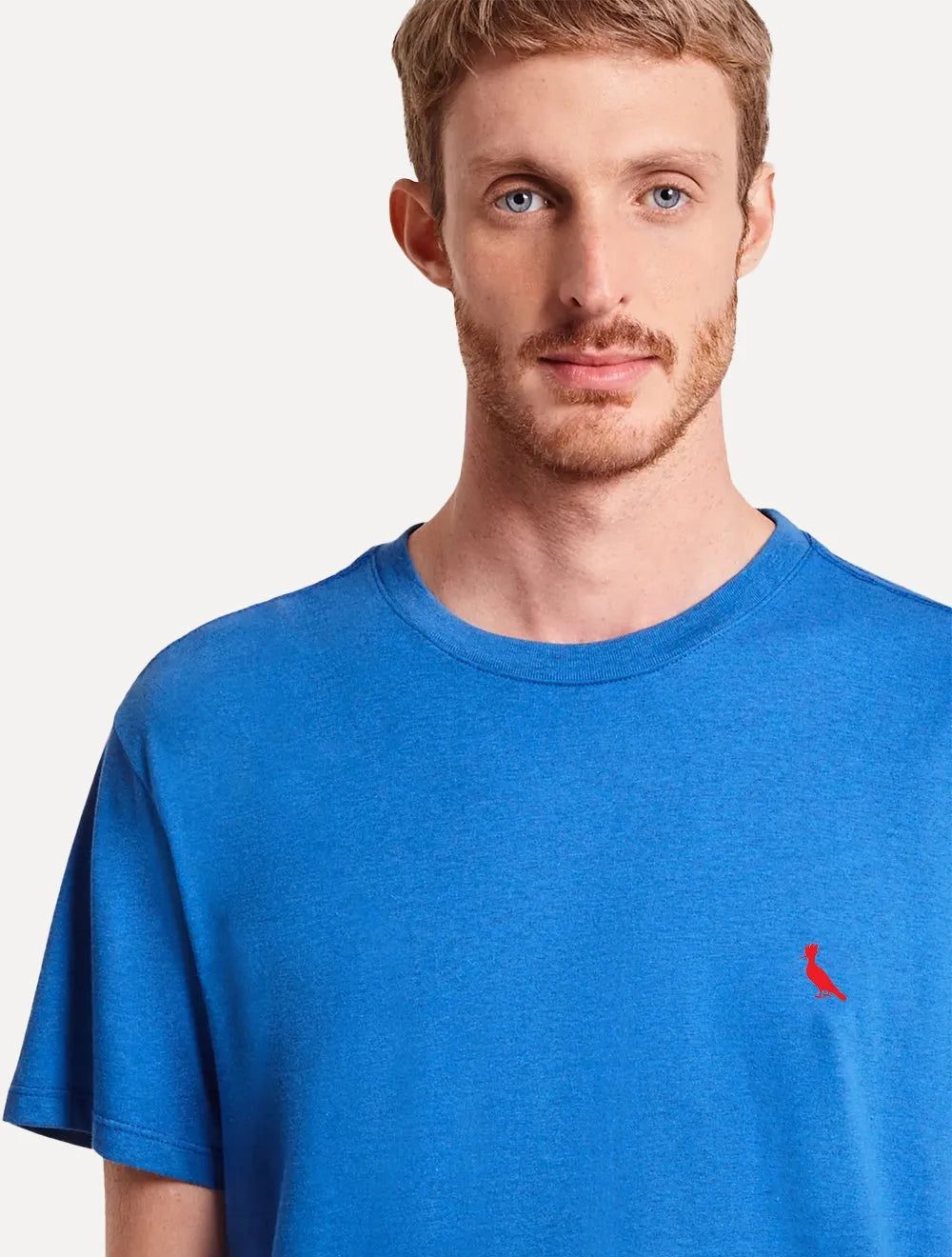 Camiseta Reserva Masculina Red Woodpecker Silk Azul Royal