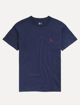 Camiseta Reserva Masculina Red Woodpecker Silk Azul Marinho