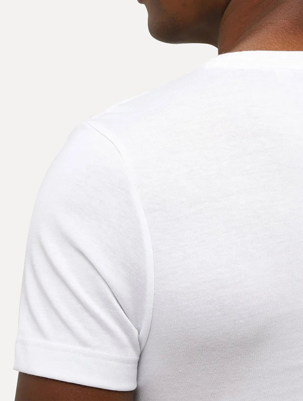 Camiseta Lacoste Masculina Jersey Sport 3D Navy Logo Branca