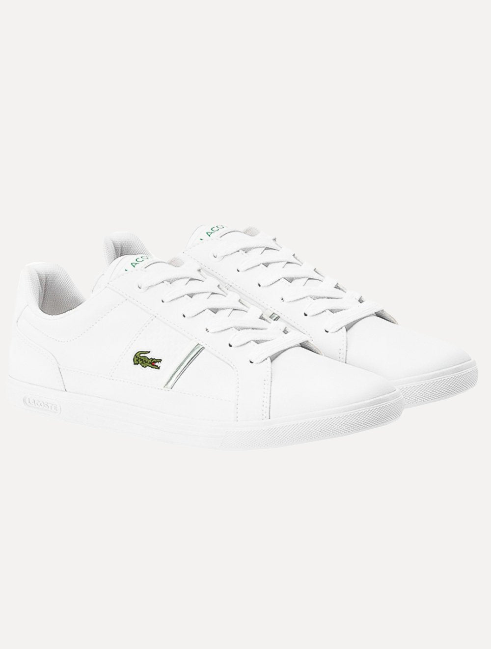 Tênis Lacoste Masculino Europa Wht/Wht Branco