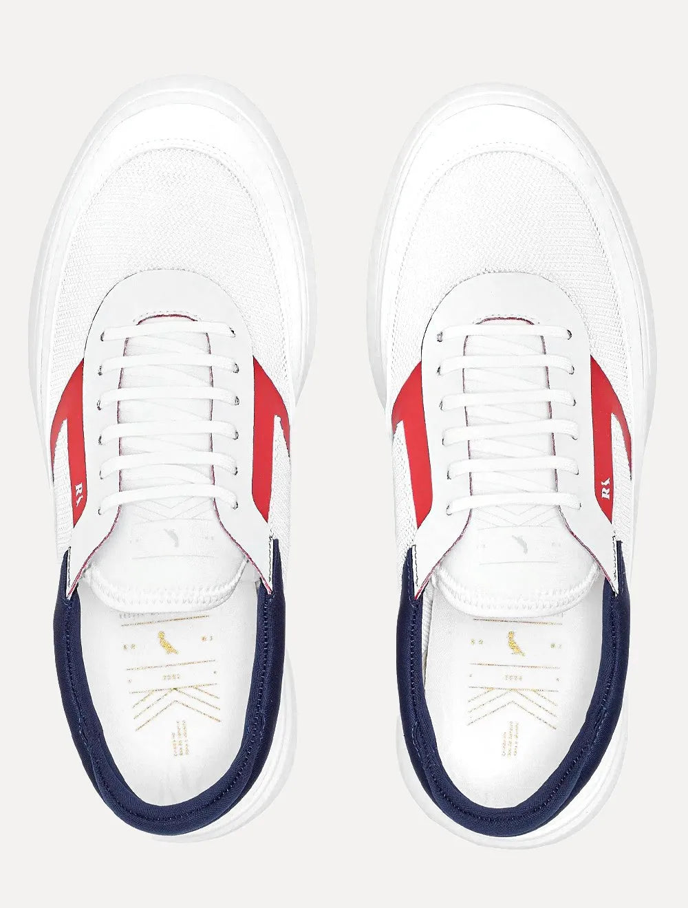 Tênis Reserva Masculino Kirk RSV332 Branco/Vermelho