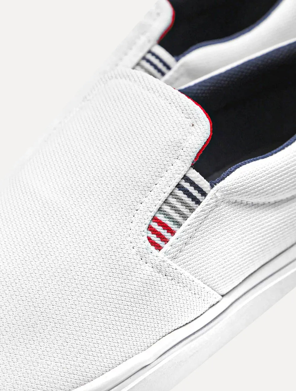 Tênis Tommy Hilfiger Masculino Slip On Malcolm 22D Branco
