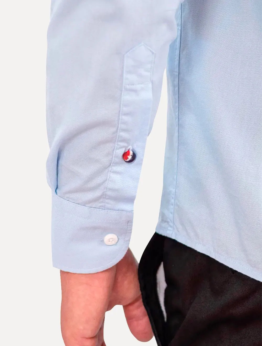 Camisa Tommy Jeans Masculina Slim Original Azul Claro