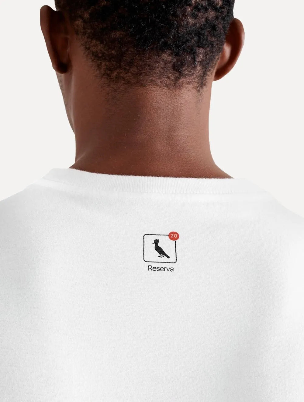 Camiseta Reserva Masculina Peace Print Branca
