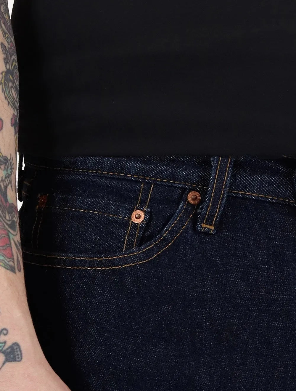 Calça Jeans Levis 505 Regular Azul Escuro