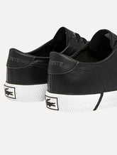 Tênis Lacoste Masculino Couro Gripshot Blk/Wht Preto