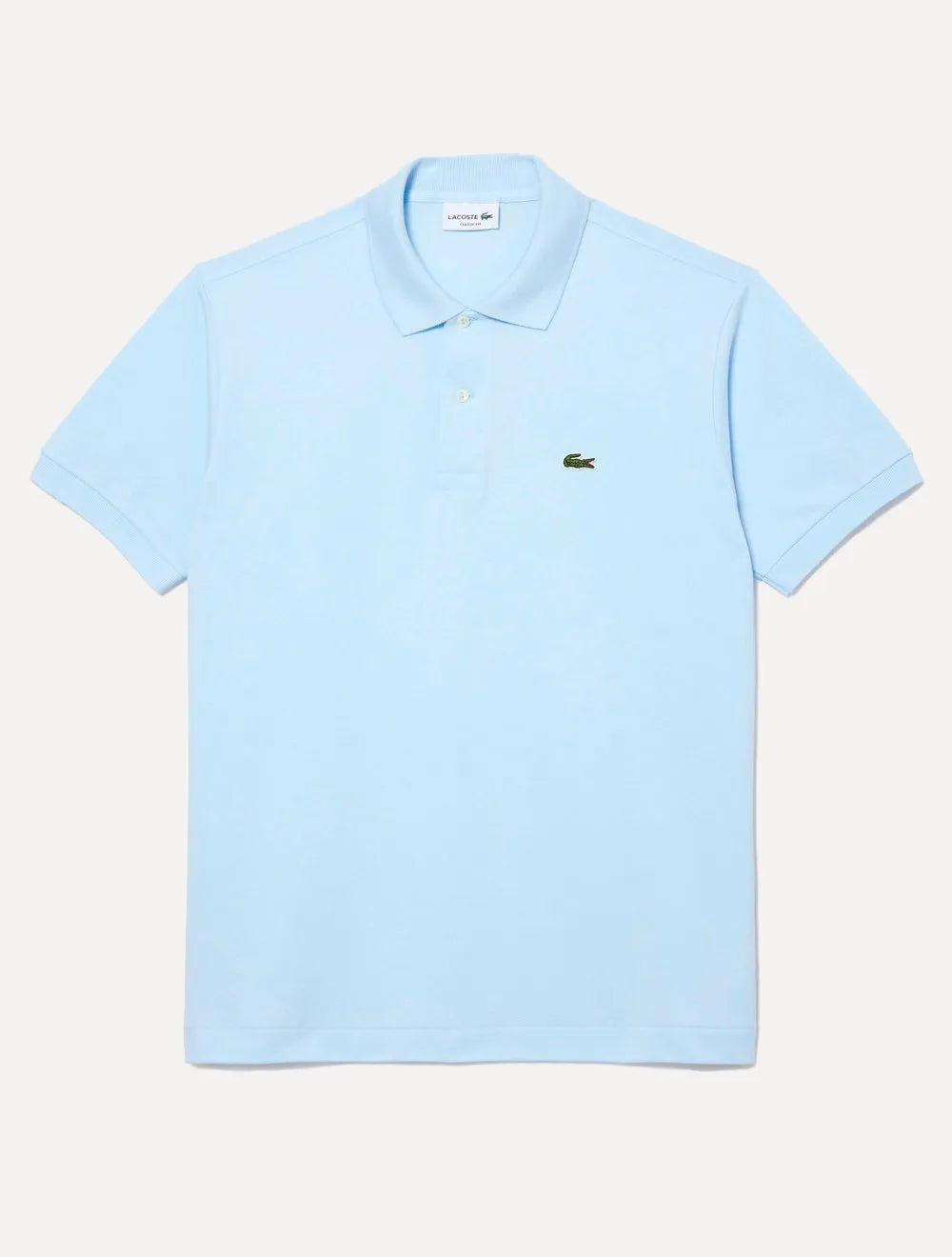 Polo Lacoste Masculina L.12.12 Azul Claro