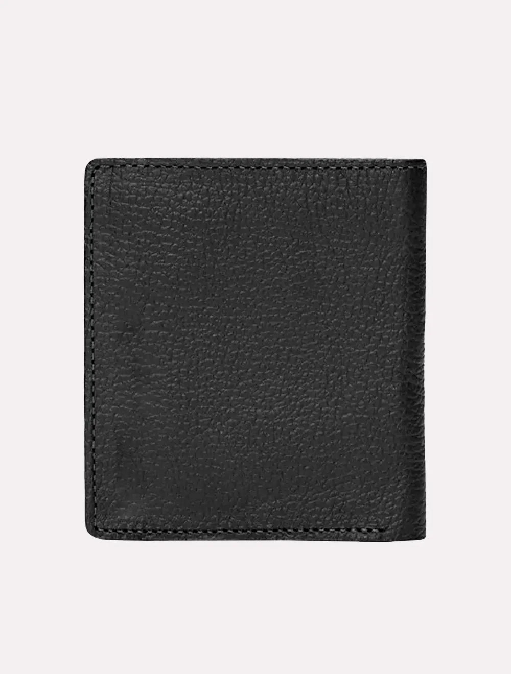 Carteira Calvin Klein Jeans Porta Cartão Couro Vertical Logo Floater Preta