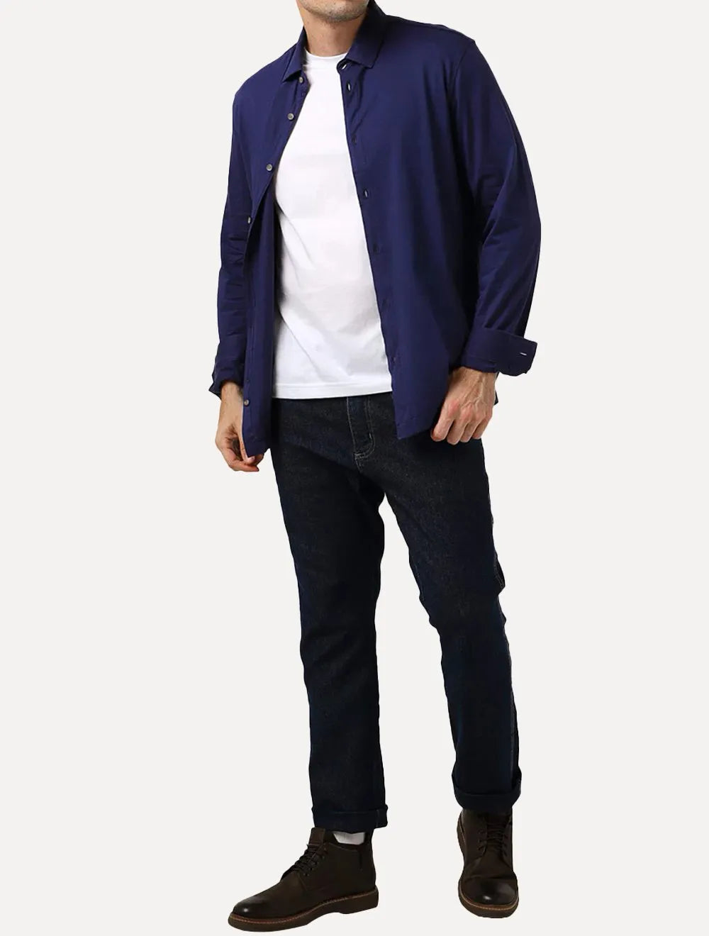 Camiseta Dudalina Masculina Soft Pima Cotton Branca