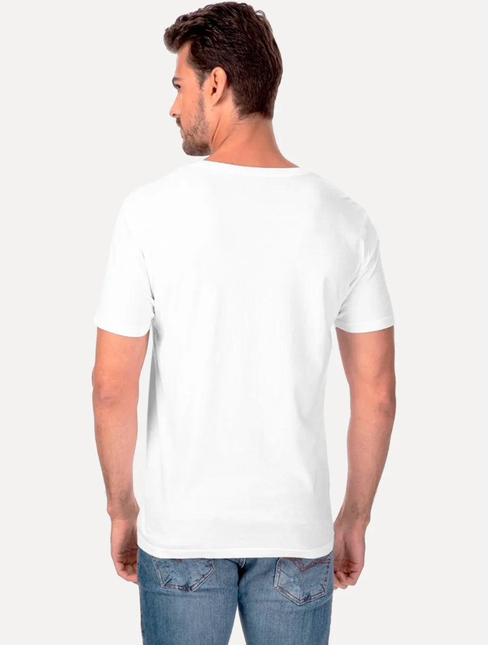 Camiseta Guess Masculina Est. 1981 Branca