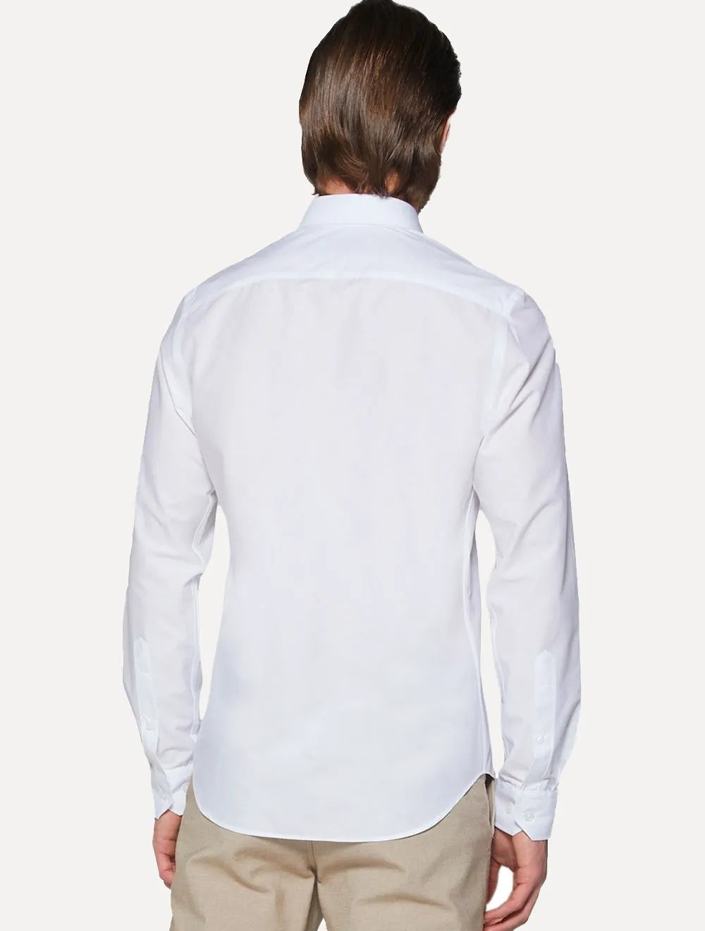 Camisa Dudalina Masculina Milano Tricoline Lisa Branca