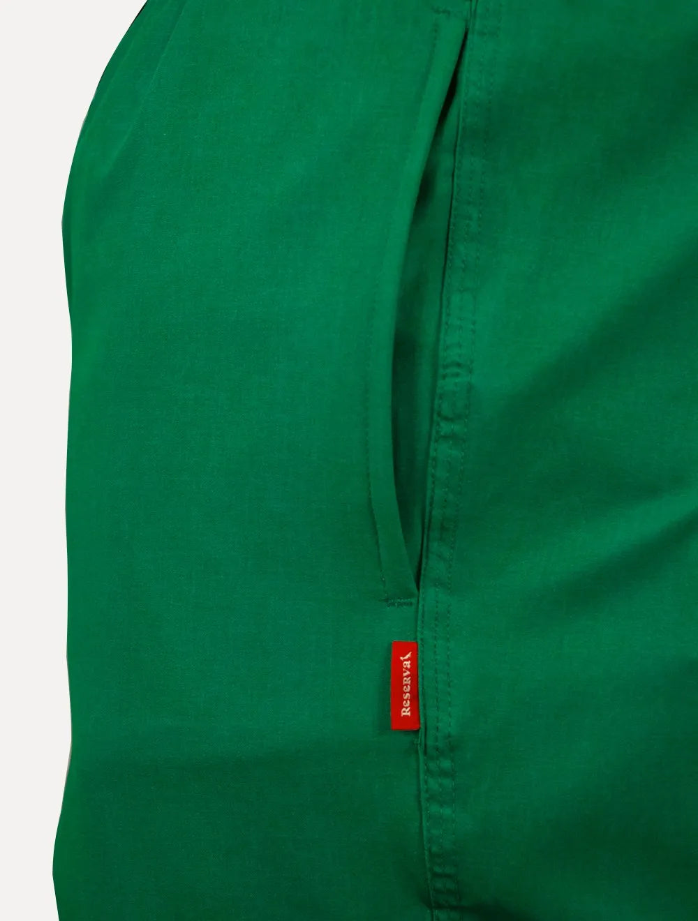 Short Reserva Masculino D'Água Beachwear Texture Verde Bandeira