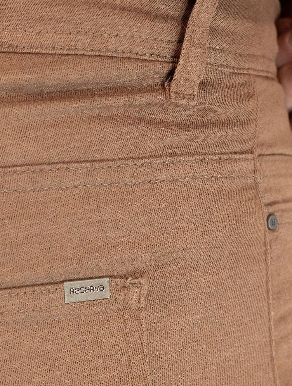 Bermuda Reserva Masculina Sarja Color Silver New Marrom