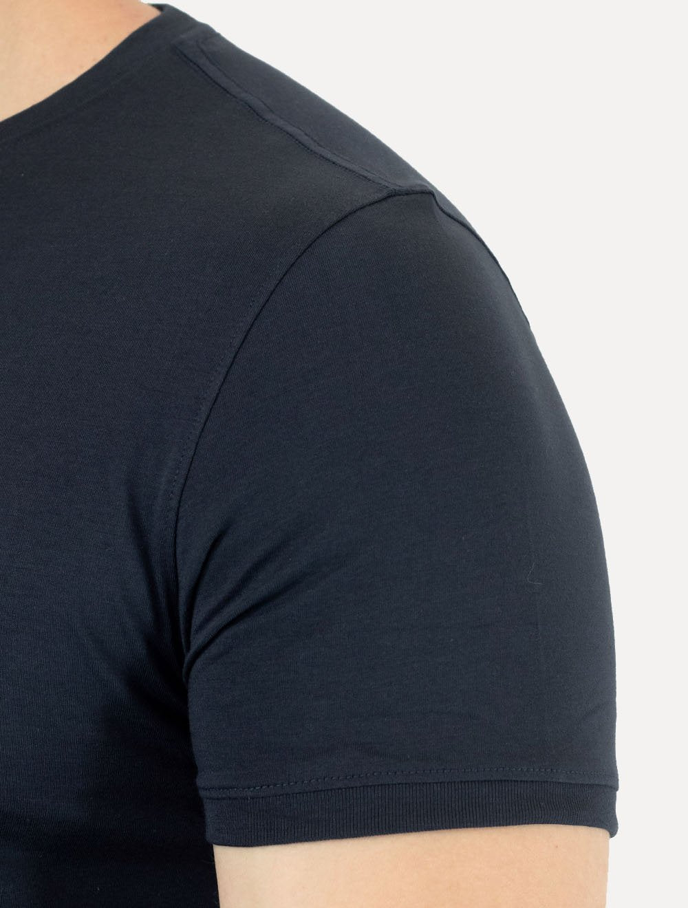 Camiseta Aramis Masculina Jersey Algodão Pima Surton Azul Marinho