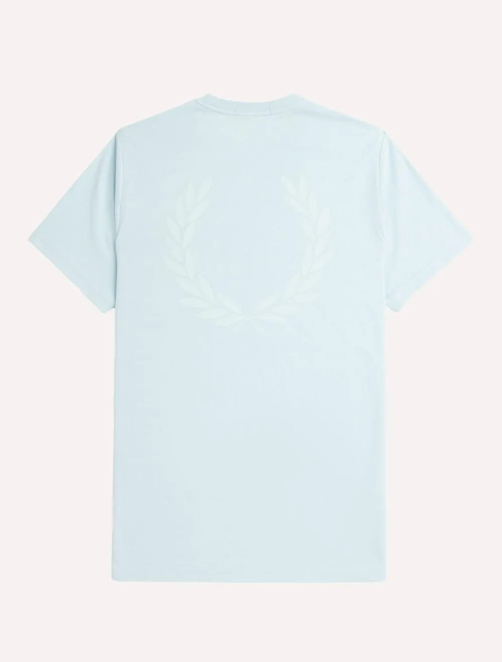 Camiseta Fred Perry Masculina Regular Powder Graphic Laurel Azul Claro