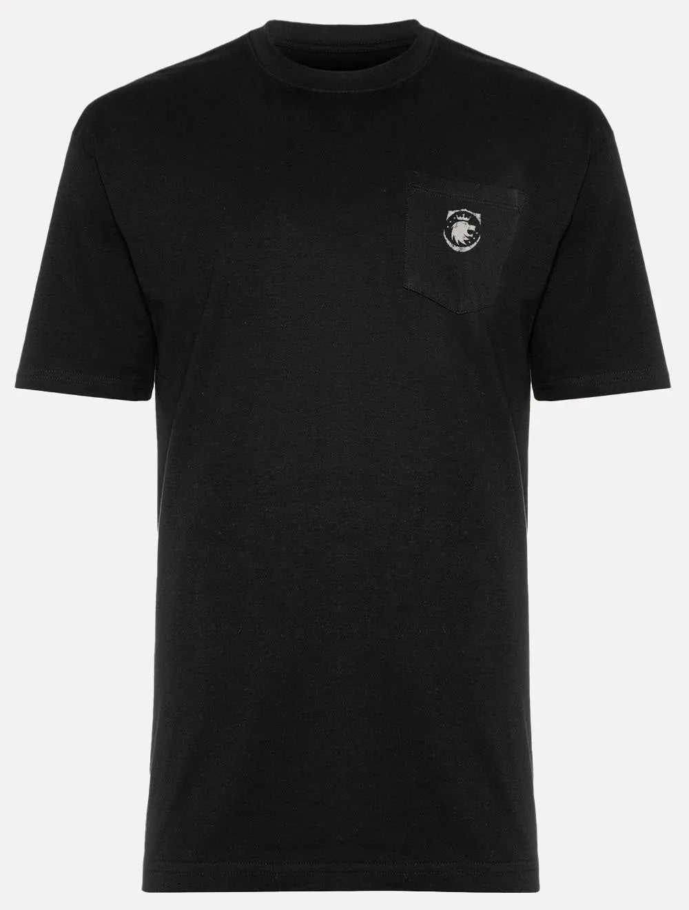 Camiseta Von der Volke Masculina Origineel Pocket Army Flame Preta