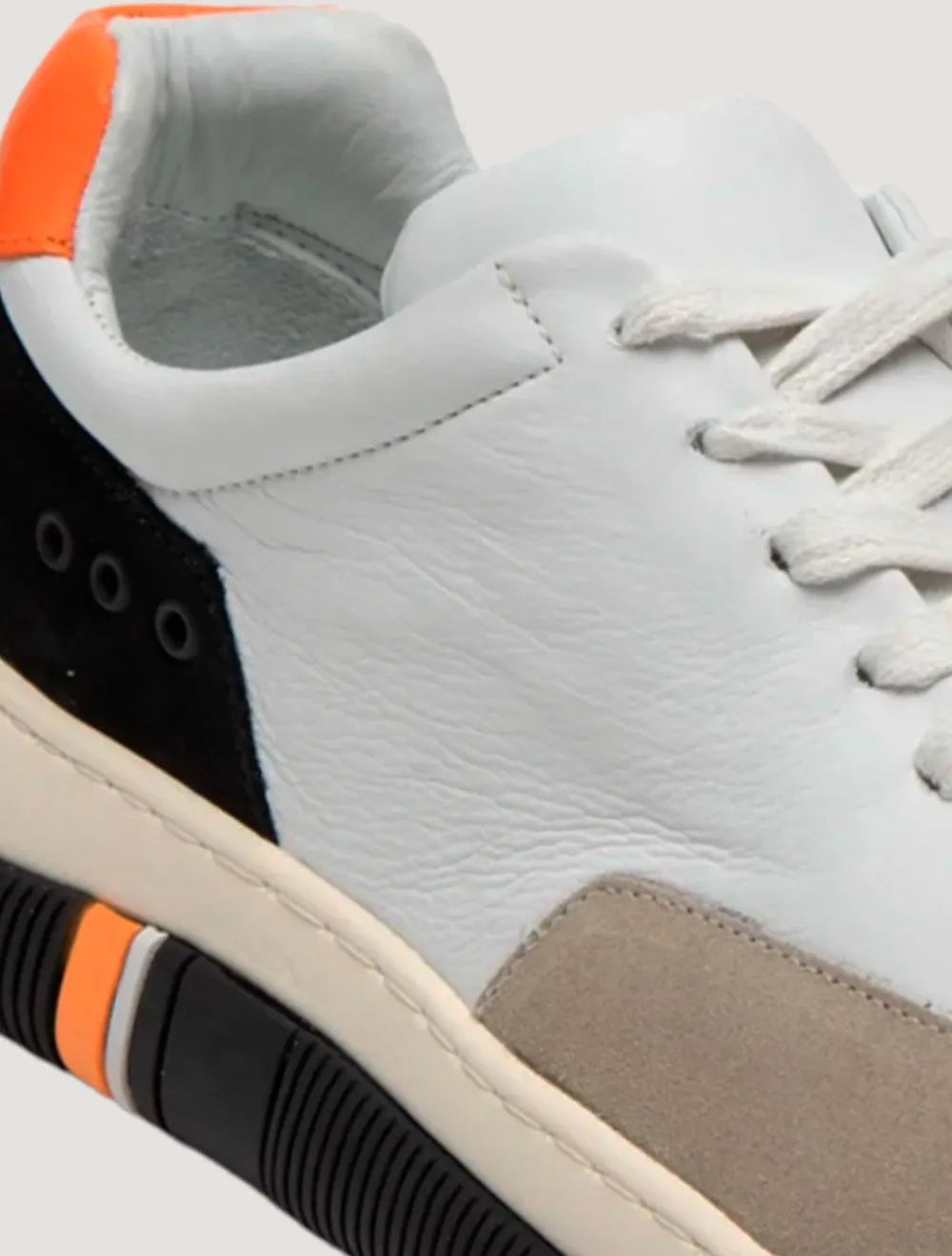 Tênis Osklen Masculino Hybrid Laces Black Sole Off-White