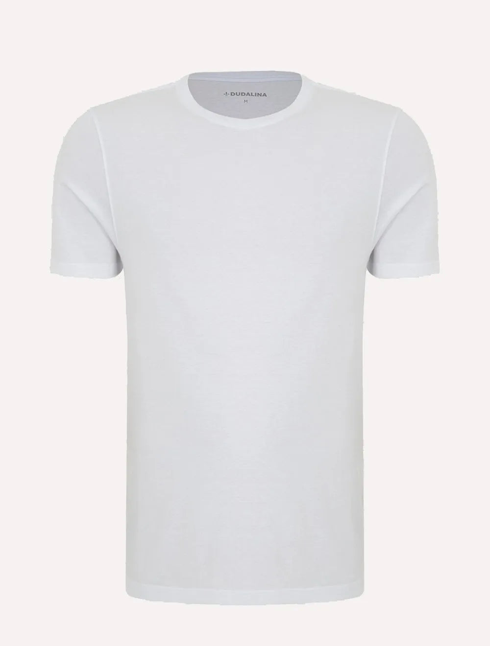 Camisetas Dudalina Masculina Malha Dudalina Preta e Branca Pack 2UN