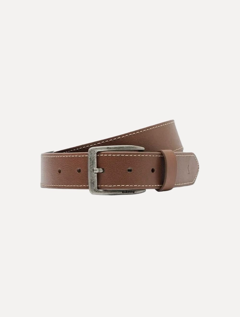 Cinto Reserva Masculino Couro Work Tech Marrom Claro
