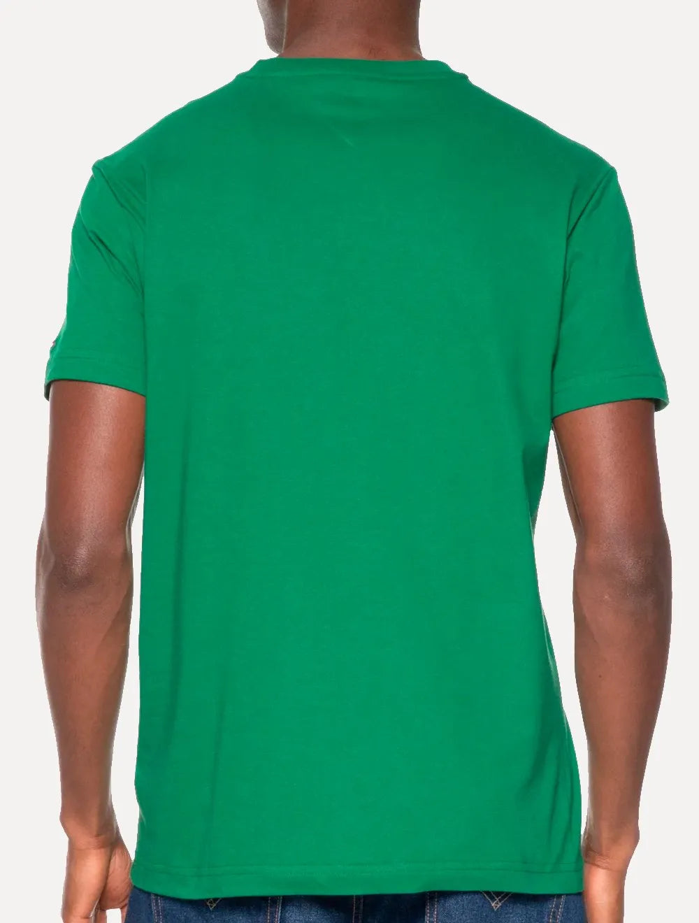 Camiseta Tommy Hilfiger Masculina Regular Stack Verde